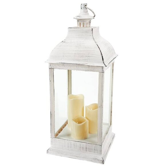 3-Candle Flameless Lantern - Picture 1 of 2